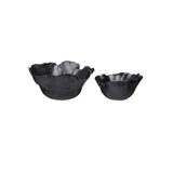 Elma Black Bowls set of 2