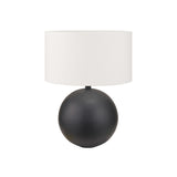 Montague Black Ball Table Lamp