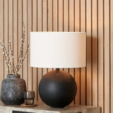 Montague Black Ball Table Lamp