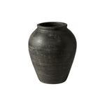 Large Black Vase