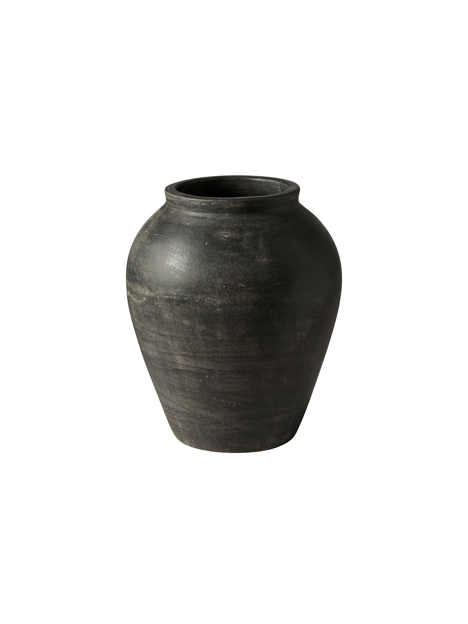 Large Black Vase