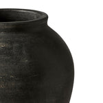 Large Black Vase