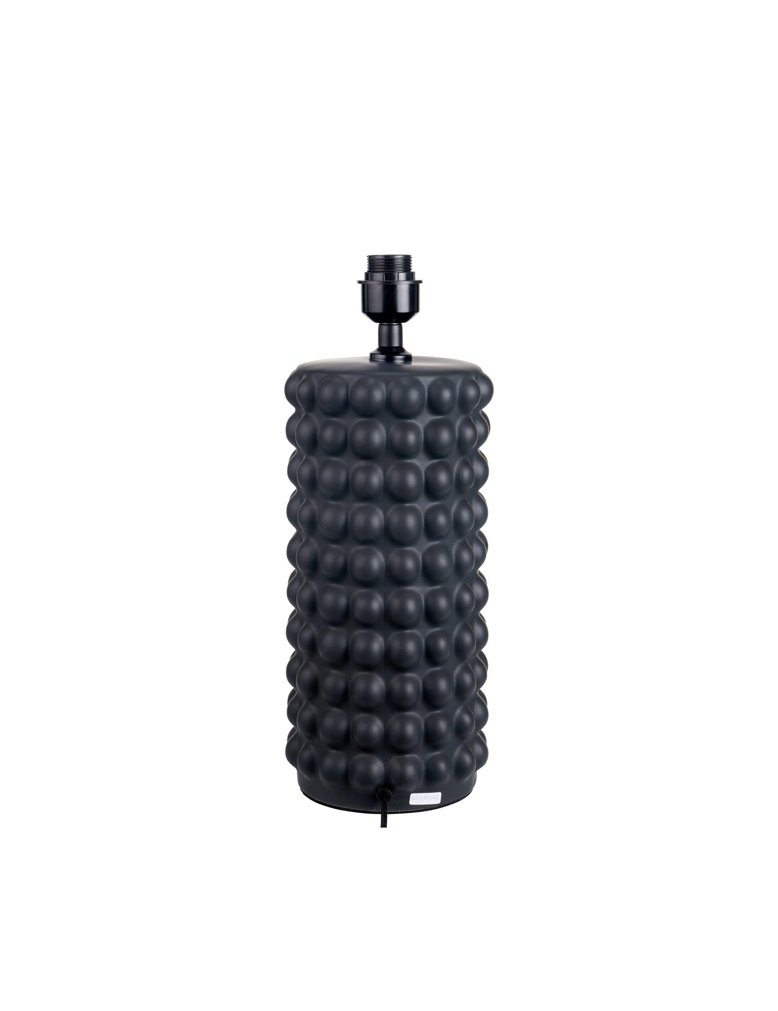 Colette Black Bobble Table Lamp