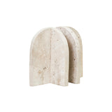 solid marble bookends