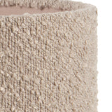 Taupe Boucle Drum Shade