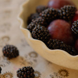 Scalloped Shallow Bowl