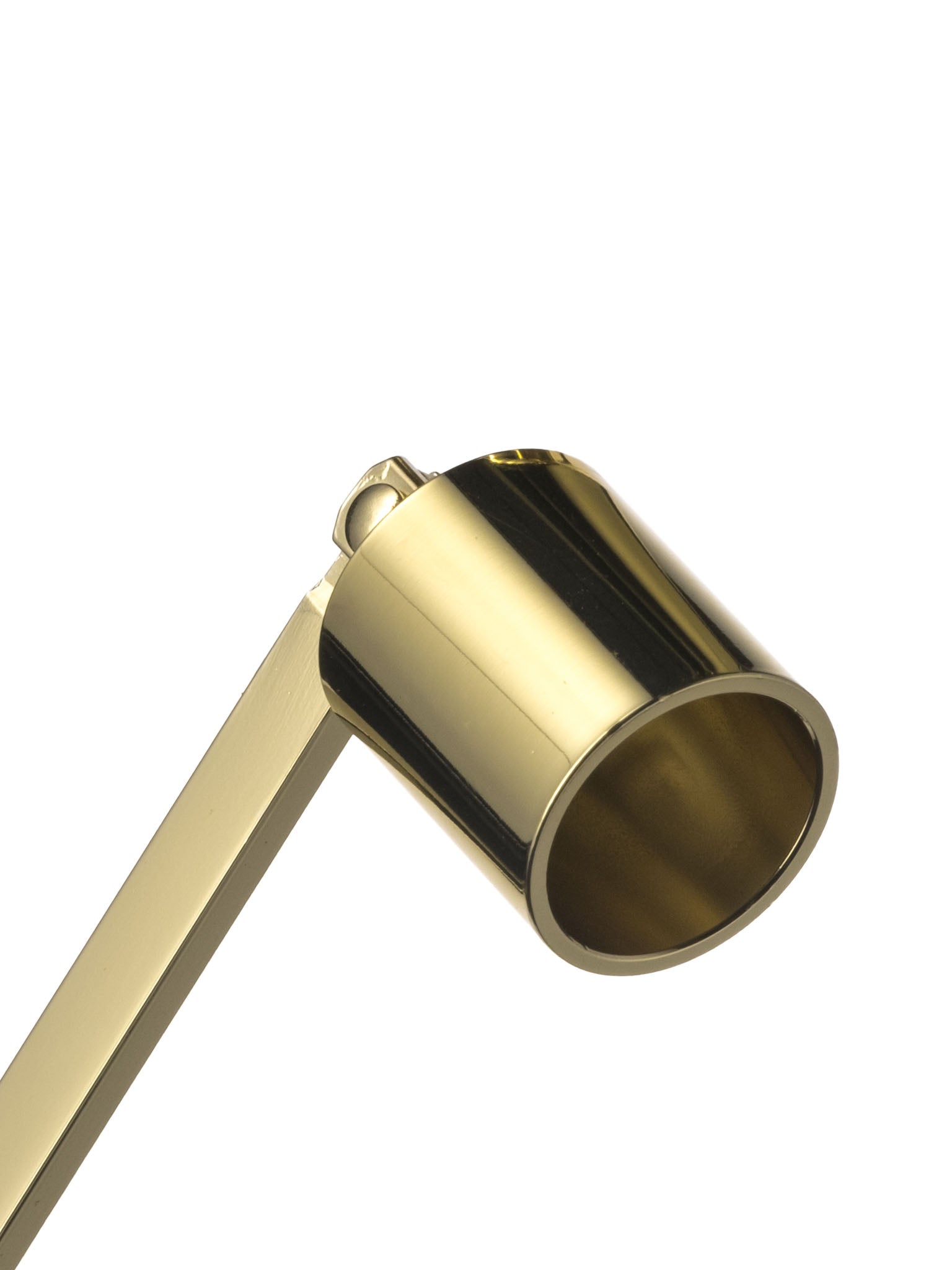 gold candle snuffer