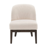 cream low chair