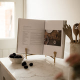 Cookbook Stand Gold