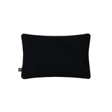 Cora Black Boucle Lumbar Cushion