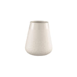 white porcelain dotty vase