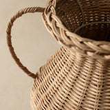 Elara Wooven Rattan Vase