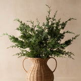 Elara Vase with Faux Juniper Stems