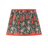 Poppy Floral Red Pleated Shade