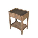Fowley 1 Drawer Bedside Table