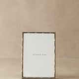 Silver Bamboo Effect Photo Frame