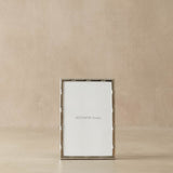 Silver Bamboo Effect Photo Frame