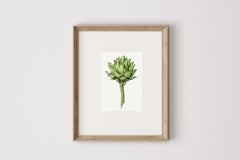 Vintage artichoke print