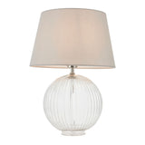 Gemina Clear Glass Table Lamp