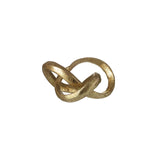 Gold Metal Knot Object