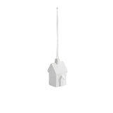 Set of 3 White Hanging Houses