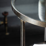 Hutton Black Bronze Side Table