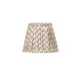 Salzburg Ikat Pleated Shade - Taupe