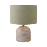 Jannu Wooden Grooved Table Lamp