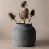 Jinxia Grey Rustic Vase