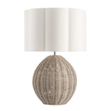Nantucket Lamp with Rosie Shade