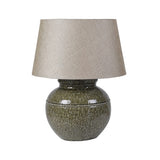 Bromwyn Moss Green Ceramic Lamp