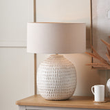 Abbott Textured Ceramic Table Lamp