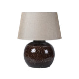Bromwyn Brown Ceramic Lamp