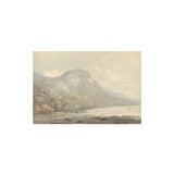 Sepia Landscape Art Print