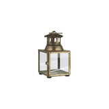 christmas mini brass lantern 