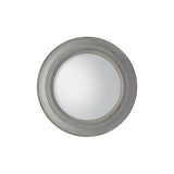 Lexy Grey Round Mirror