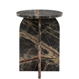 Atrani Marble Side Table Ember