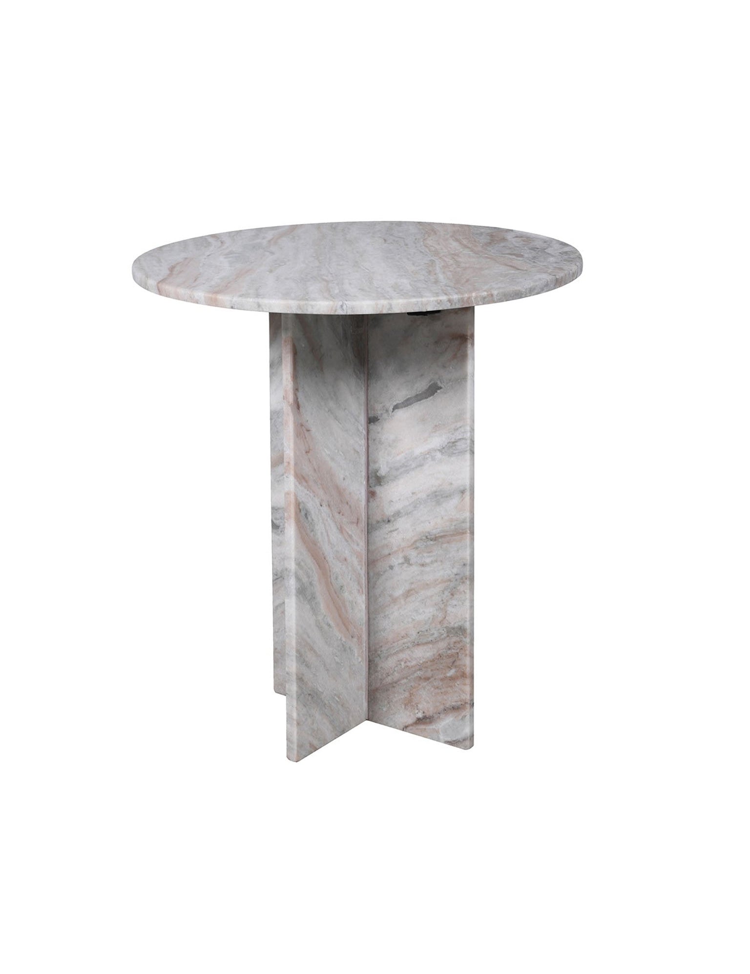 marble round side table