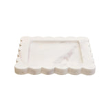 Scalloped Marble Tray