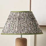 Millicent Green Floral Pleated Shade