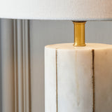 Mira Marble Lamp with Shade