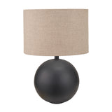 Montague Black Ball Table Lamp