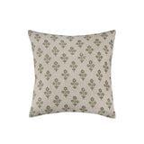 Nea Green Floral Cushion Cover