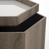 Hexaganol Storage Side Table Small