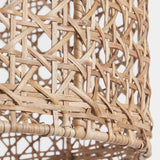 Wicker Drum Shade - Natural 30cm