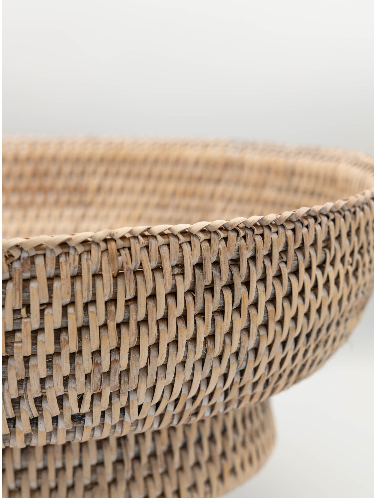 rattan bowl 