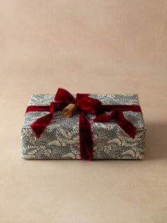 Frayed red Velvet Ribbon