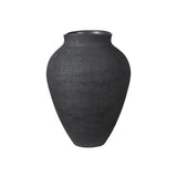 Black Scratch Vase