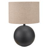 Edward Natural Linen Cylinder Lampshade