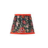 Poppy Floral Red Pleated Shade